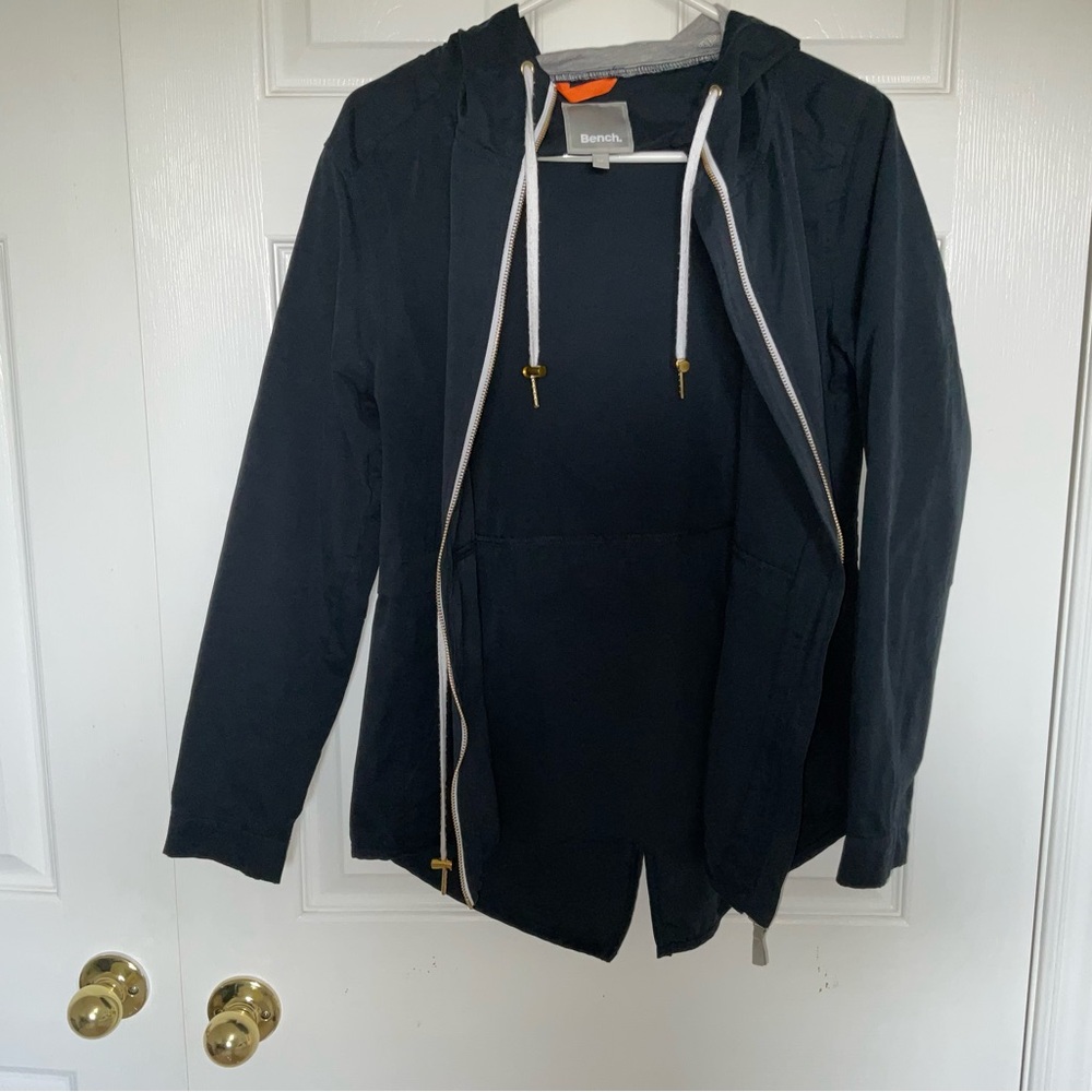 Bench Navy Zip-Up Hooded Jacket Women’s Small